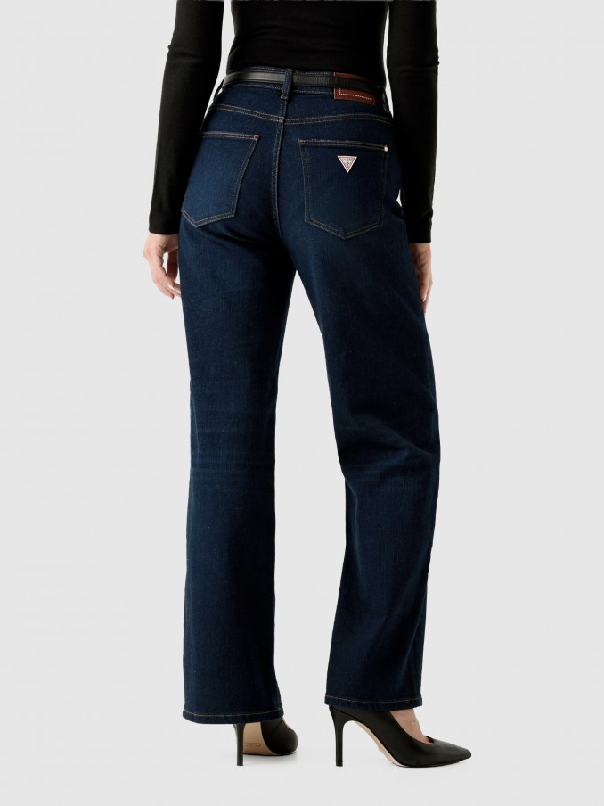 Jeans Woman Dark Jeans Guess