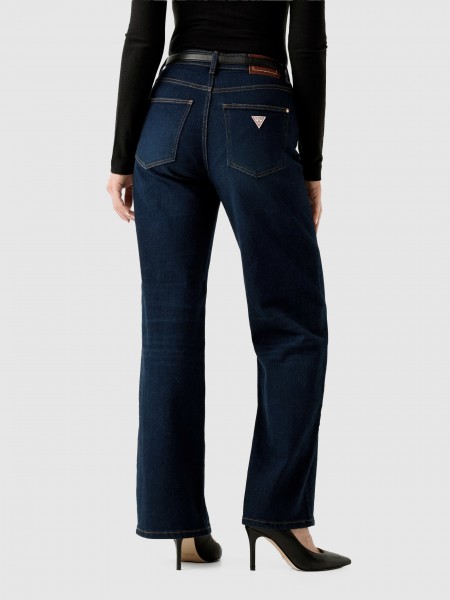 Jeans Woman Dark Jeans Guess