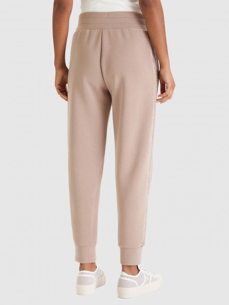 Cal�as Guess Mulher New Victoire Scuba Pant