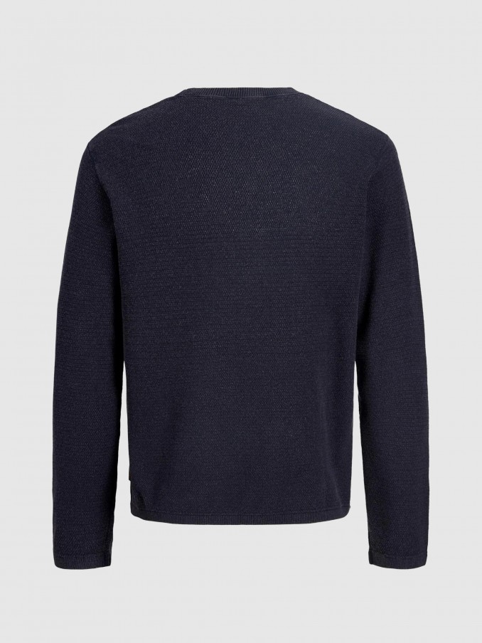 Pullover Man Navy Blue Jack & Jones