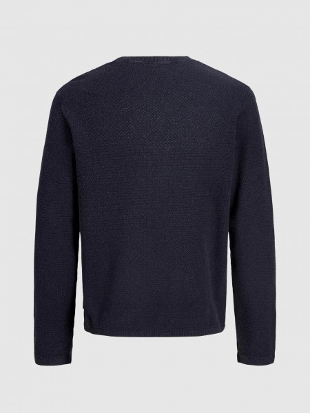 Pullover Man Navy Blue Jack & Jones