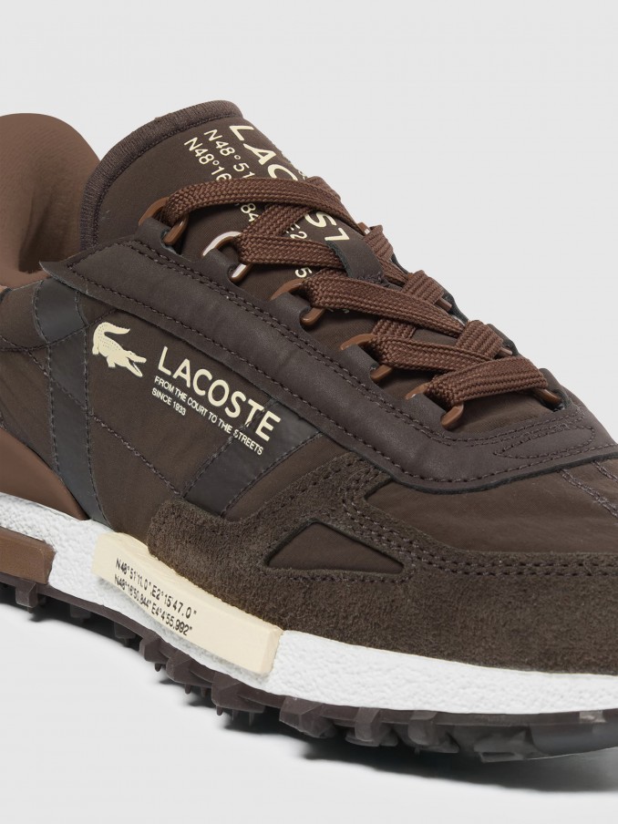 Sneakers Man Brown Lacoste