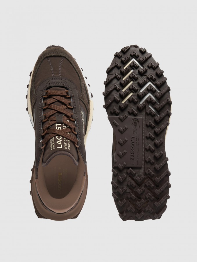 Sneakers Man Brown Lacoste
