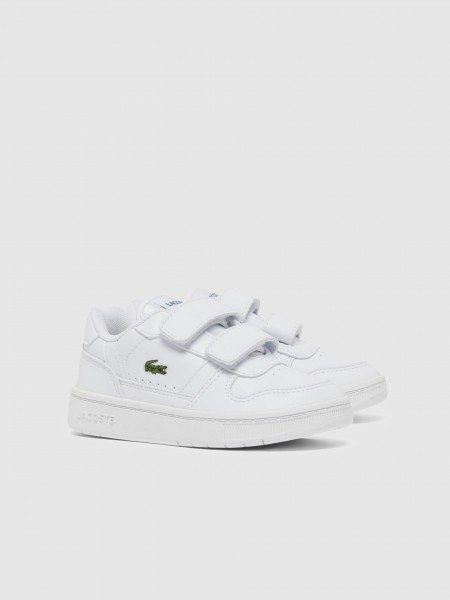 Sapatilha Lacoste Menino Infants T-Clip Set Sneakers Easy Clean Story