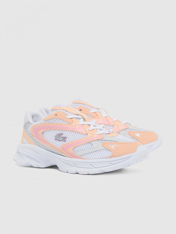Sapatilha Lacoste Unissexo Juniors L003 Neo Shot Sneakers Playful Bolds Story