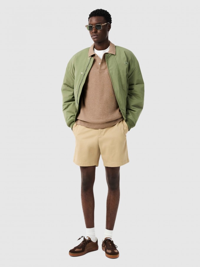 Polo Shirt Man Camel Lacoste