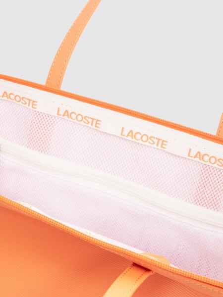 Shoppers Woman Orange Lacoste