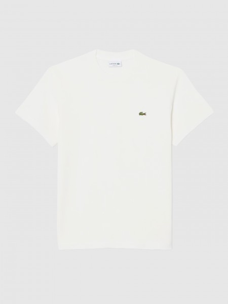 T-Shirt Man White Lacoste
