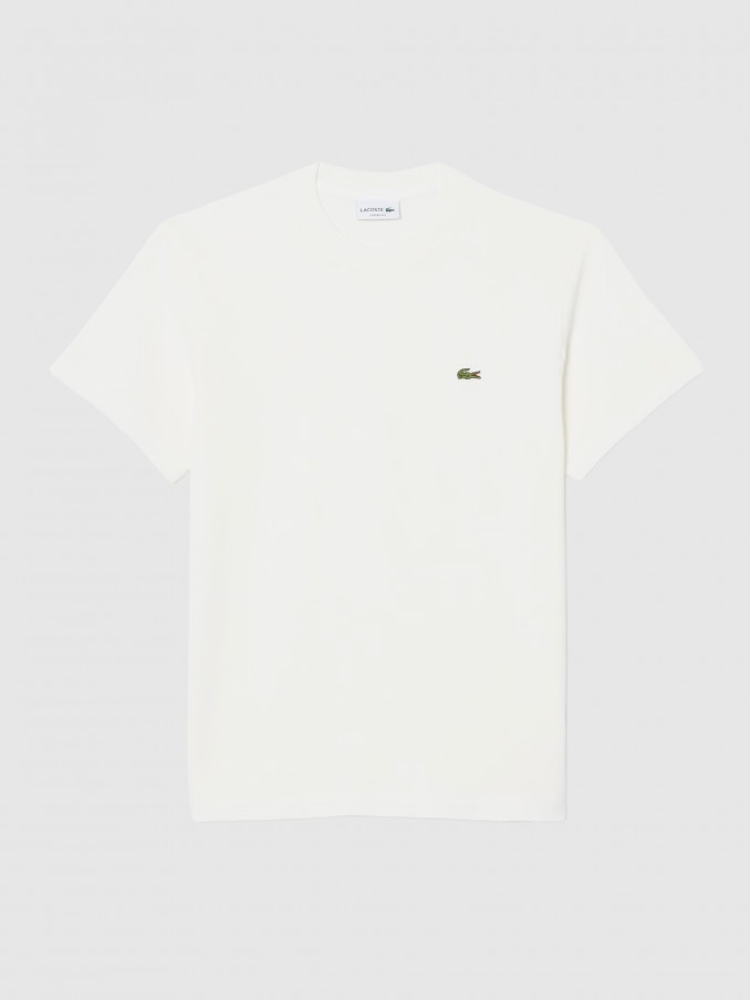 T-Shirt Man White Lacoste