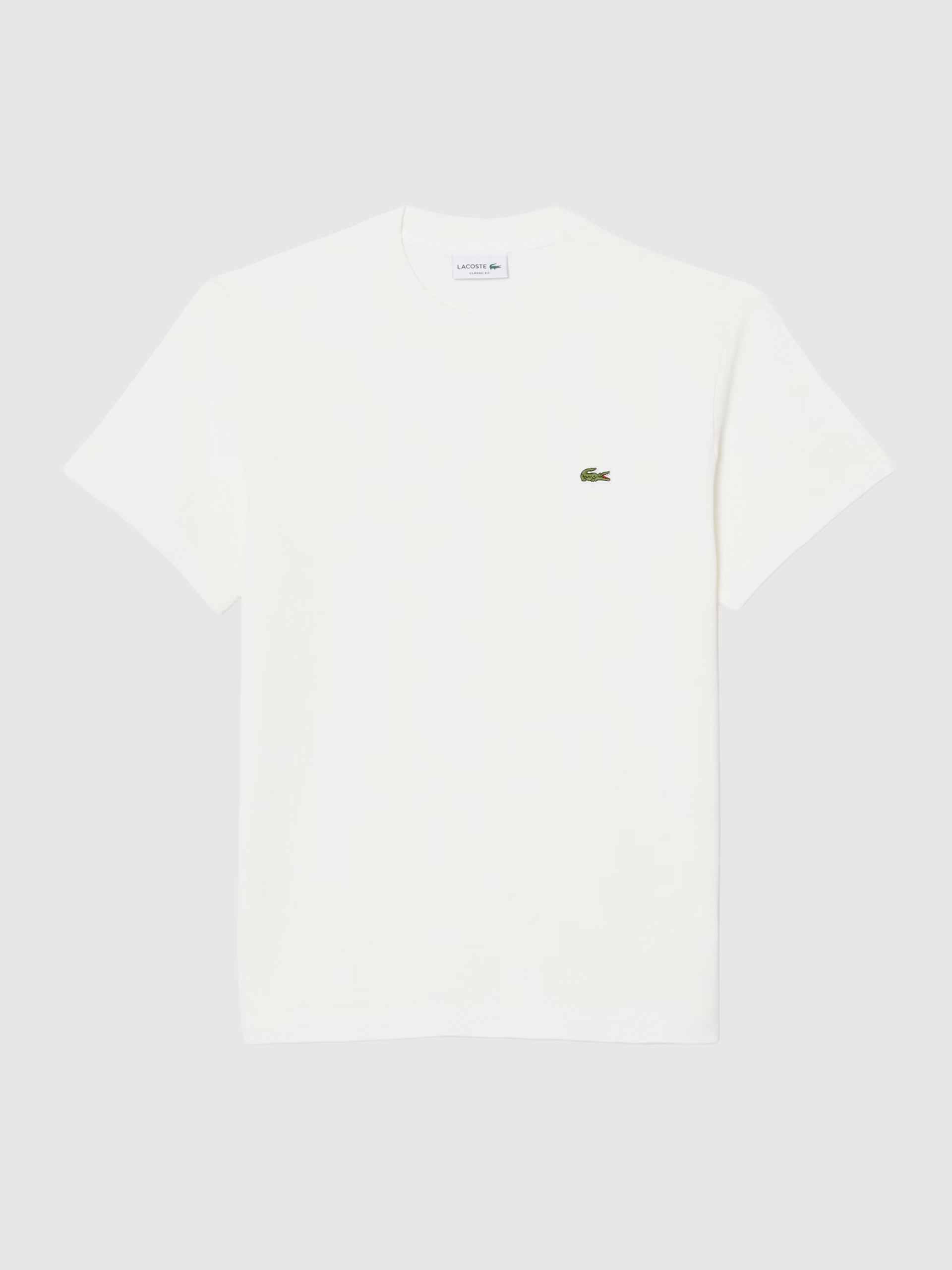 Camiseta Hombre Blanco Lacoste