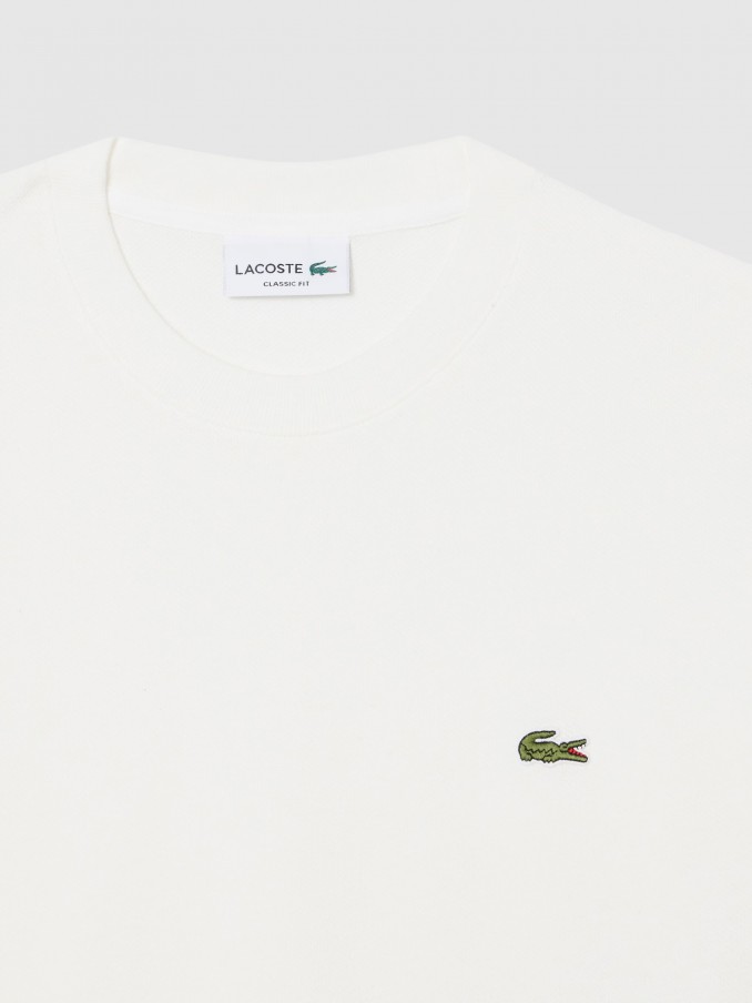 T-Shirt Man White Lacoste
