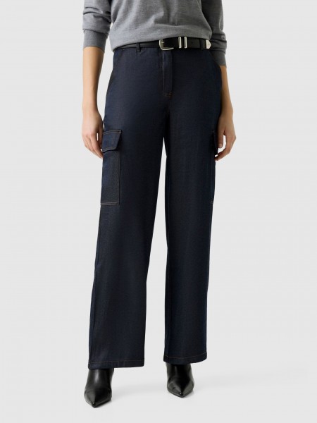 Jeans Woman Dark Jeans Guess