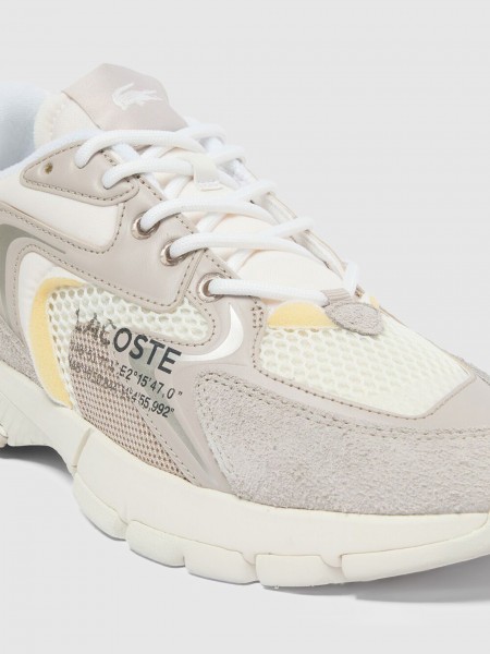 Sneakers Man Beige Lacoste
