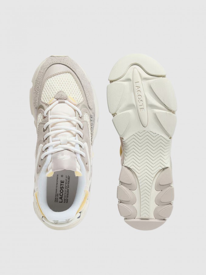 Sneakers Man Beige Lacoste
