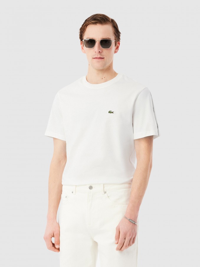 T-Shirt Man White Lacoste
