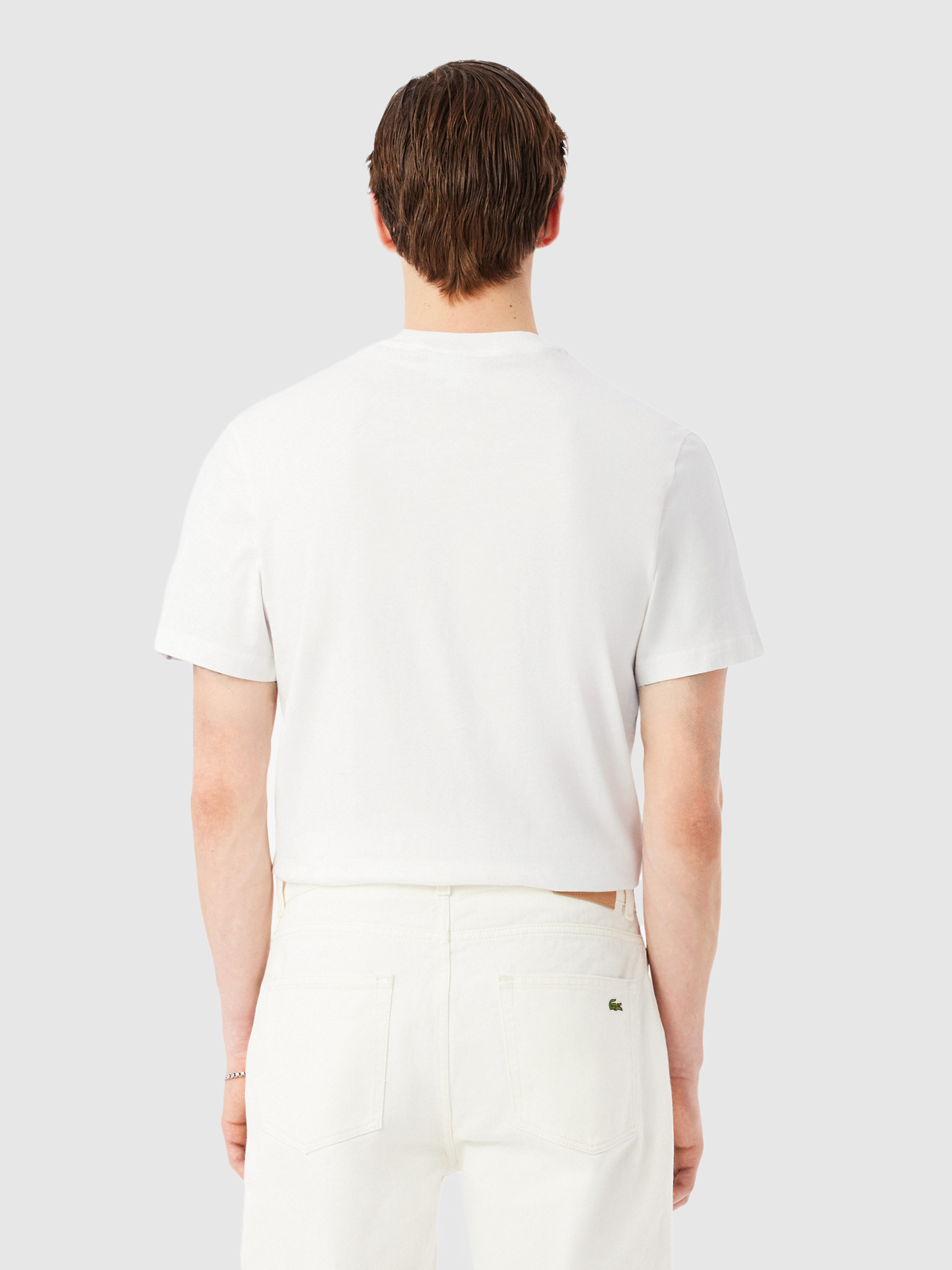 T-Shirt Man White Lacoste