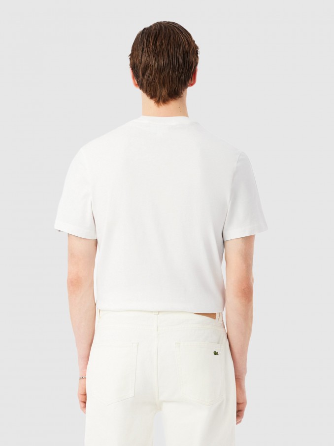 T-Shirt Man White Lacoste