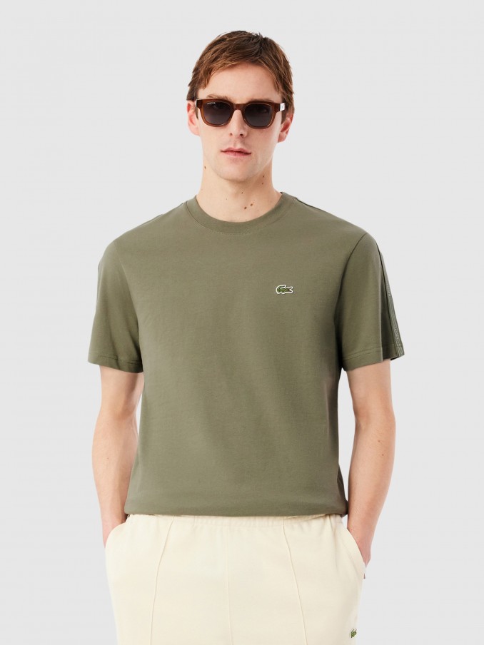 T-Shirt Man Green Lacoste
