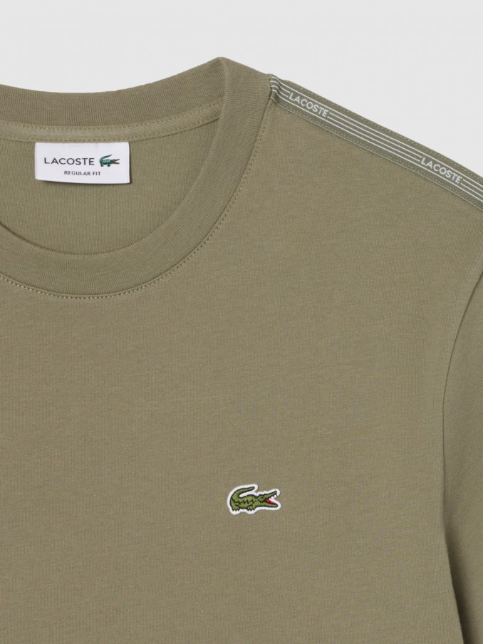 T-Shirt Man Green Lacoste
