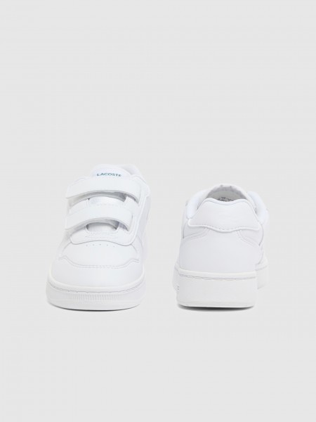 Sapatilha Lacoste Menino Childrens T-Clip Set Sneakers Easy Clean Story