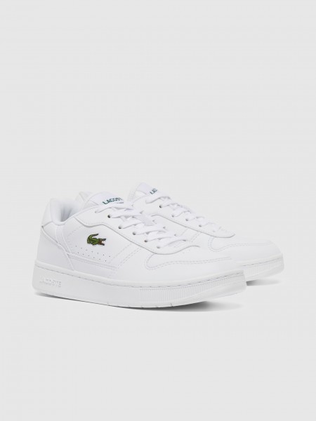 Sapatilha Lacoste Menino Juniors T-Clip Set Sneakers Easy Clean Story