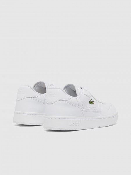 Sapatilha Lacoste Menino Juniors T-Clip Set Sneakers Easy Clean Story