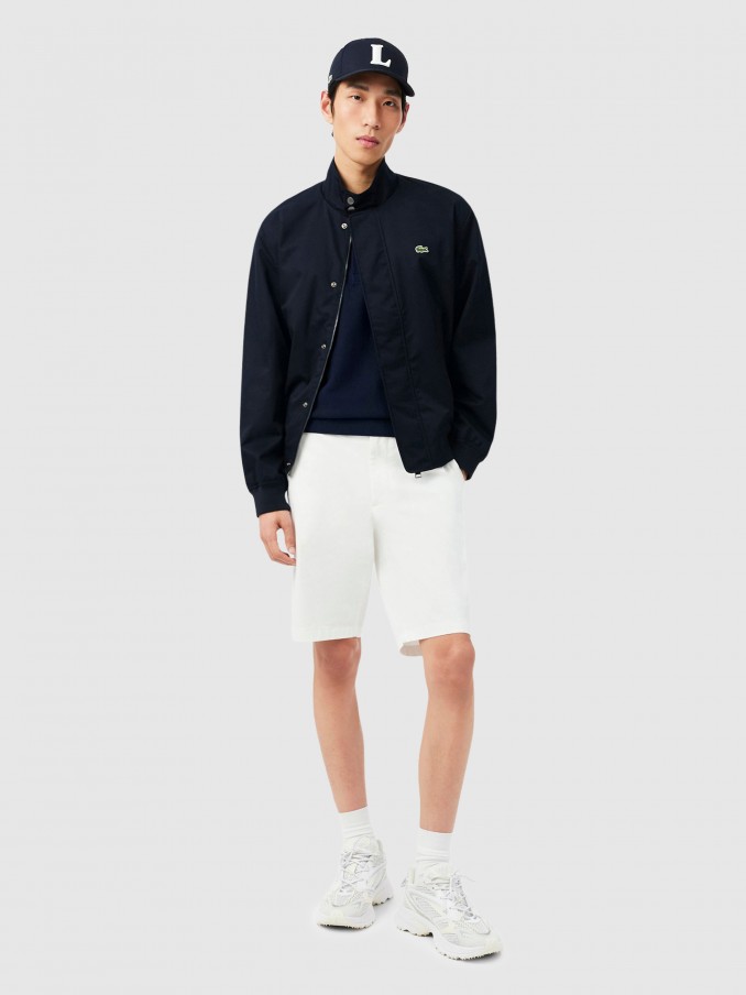 Polo Shirt Man Navy Blue Lacoste