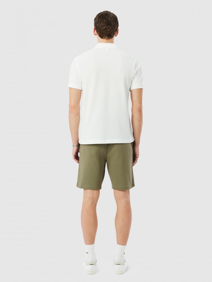 Pantalones Cortos Hombre Verde Lacoste