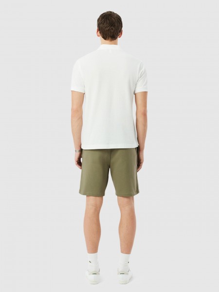 Pantalones Cortos Hombre Verde Lacoste
