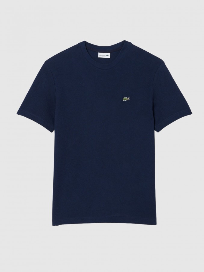 T-Shirt Man Navy Blue Lacoste