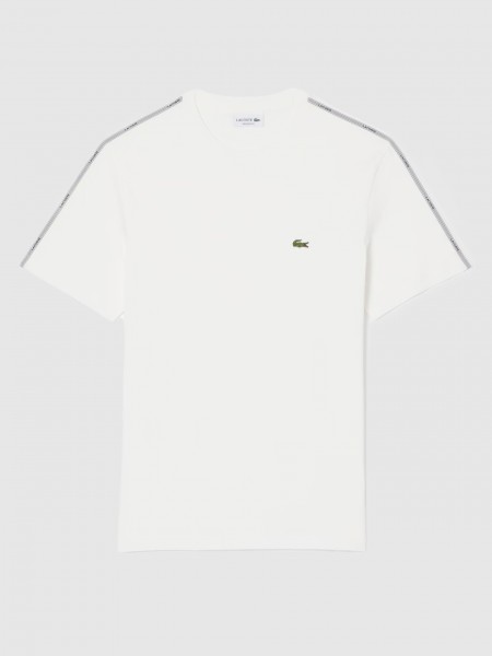 T-Shirt Man White Lacoste