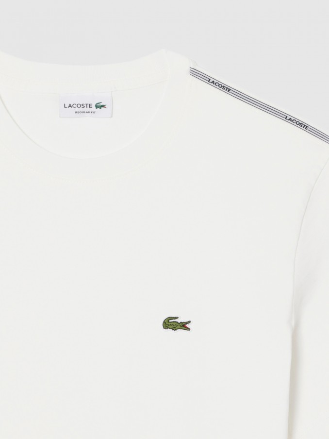 T-Shirt Man White Lacoste