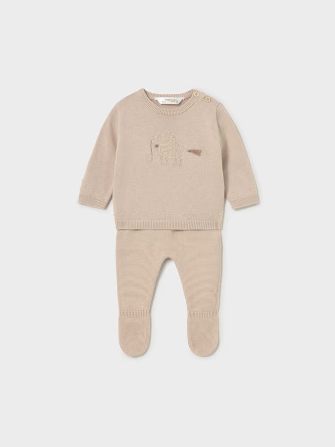 Set Baby Boy Beige Mayoral