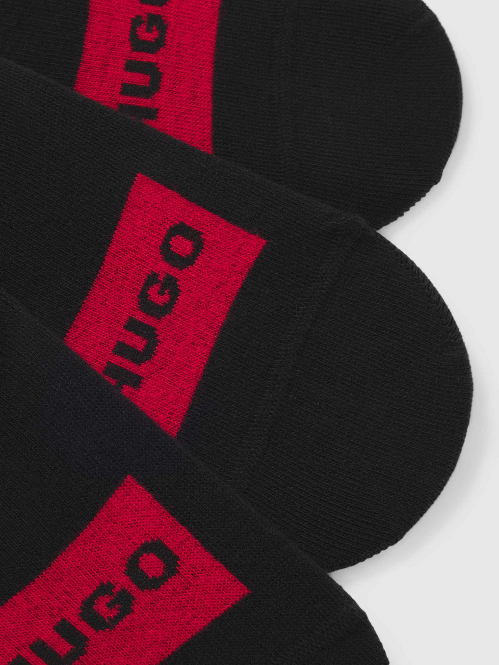 Calcetines Hombre Negro Hugo Boss