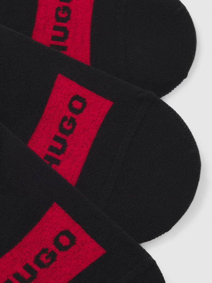 Socks Man Black Hugo Boss