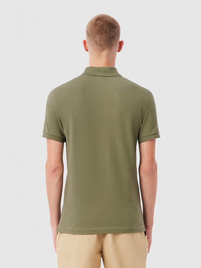 Polo Shirt Man Caki Lacoste