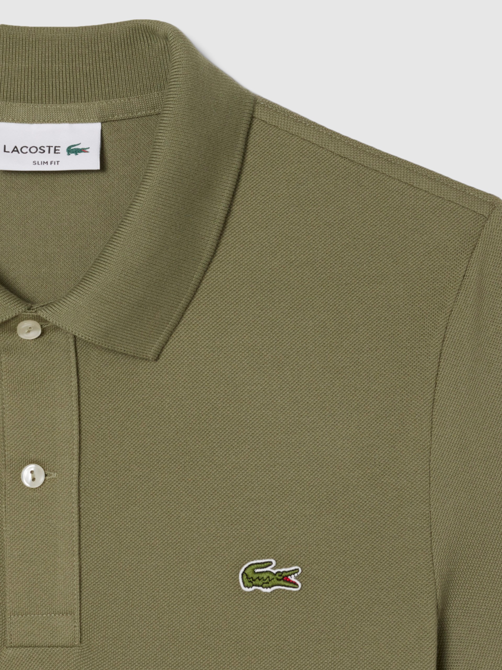 Polo Shirt Man Caki Lacoste