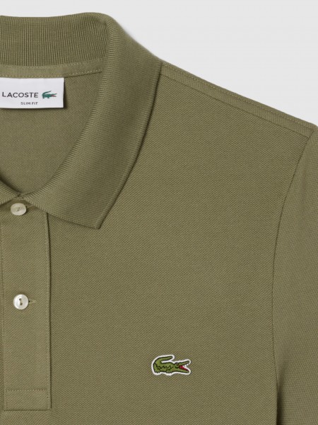 Polo Shirt Man Caki Lacoste