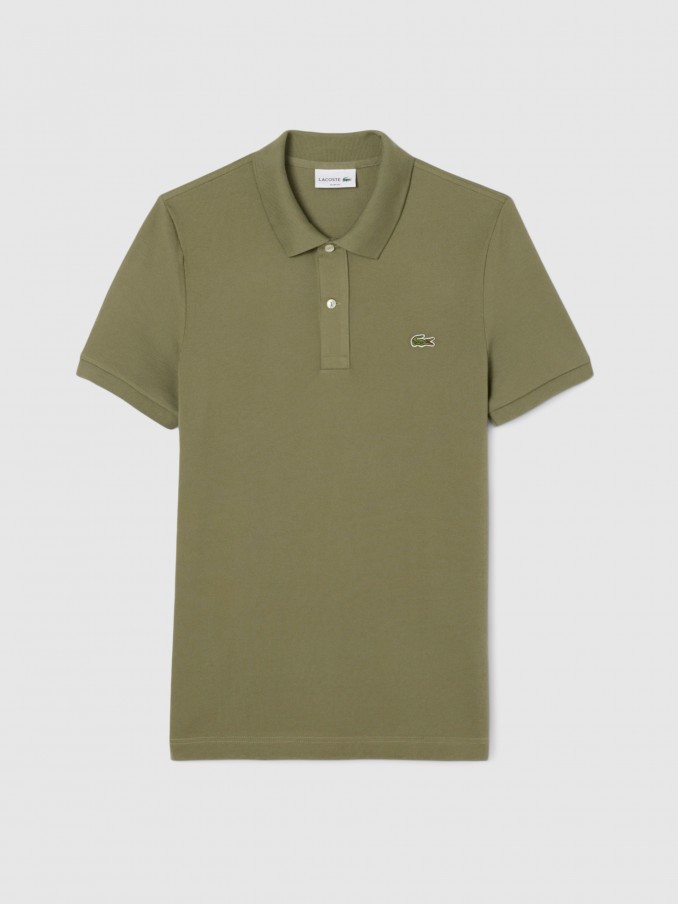 Polo Shirt Man Caki Lacoste