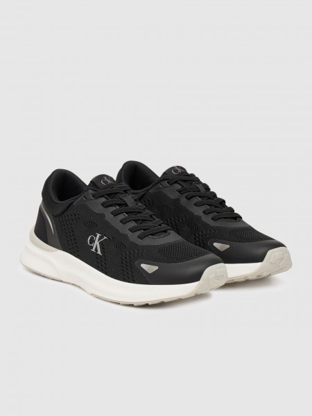 Sapatilha Calvin Klein Menino Low Cut Lace-Up Sneaker