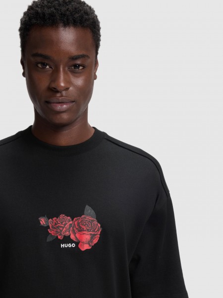 T-Shirt Hugo Homem Domans