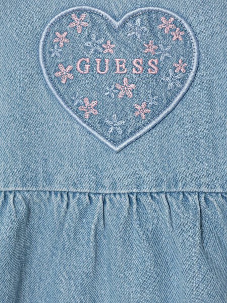 2 Pe�as Guess Menina Set 2Pcs Body + Denim Romper