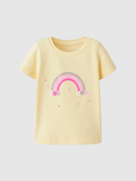 T-Shirt Name It Menina Nmfdottas Ss Top