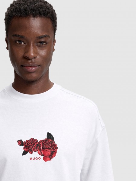T-Shirt Hugo Homem Domans