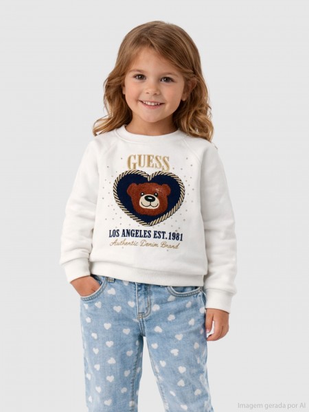 Sweatshirt Guess Menina Ls Active Top