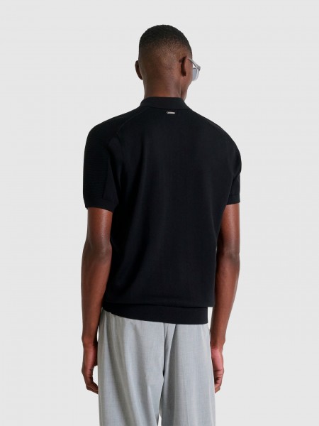Polo Shirt Man Black Antony Morato