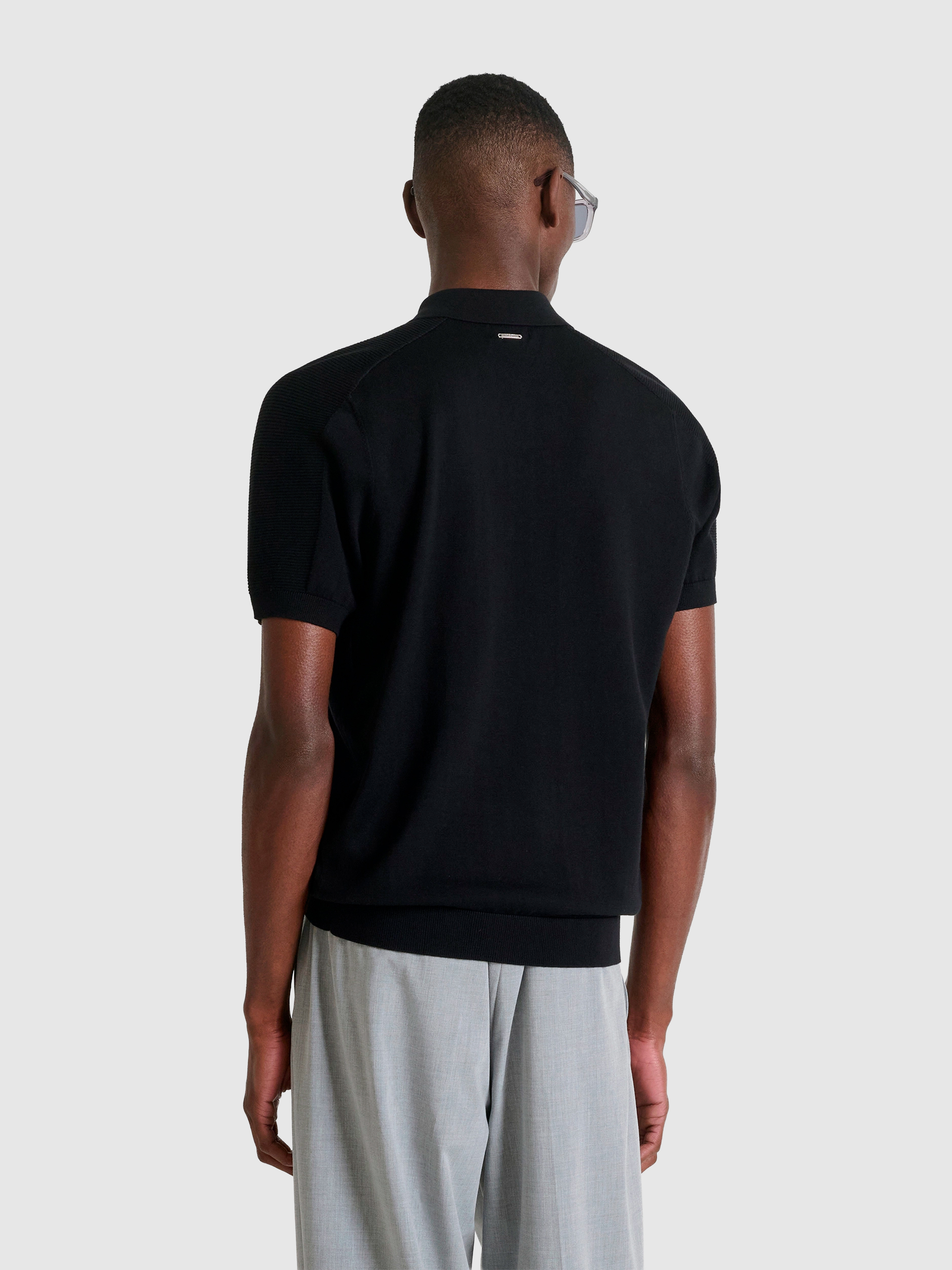 Polo Shirt Man Black Antony Morato