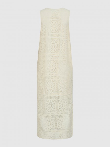 Dress Woman Cream Vila