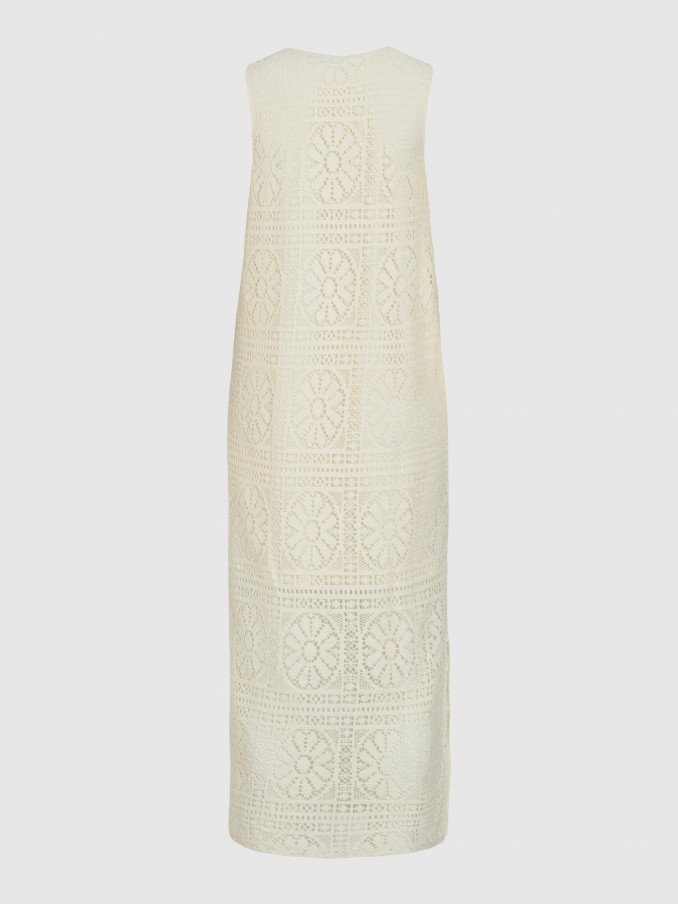 Dress Woman Cream Vila