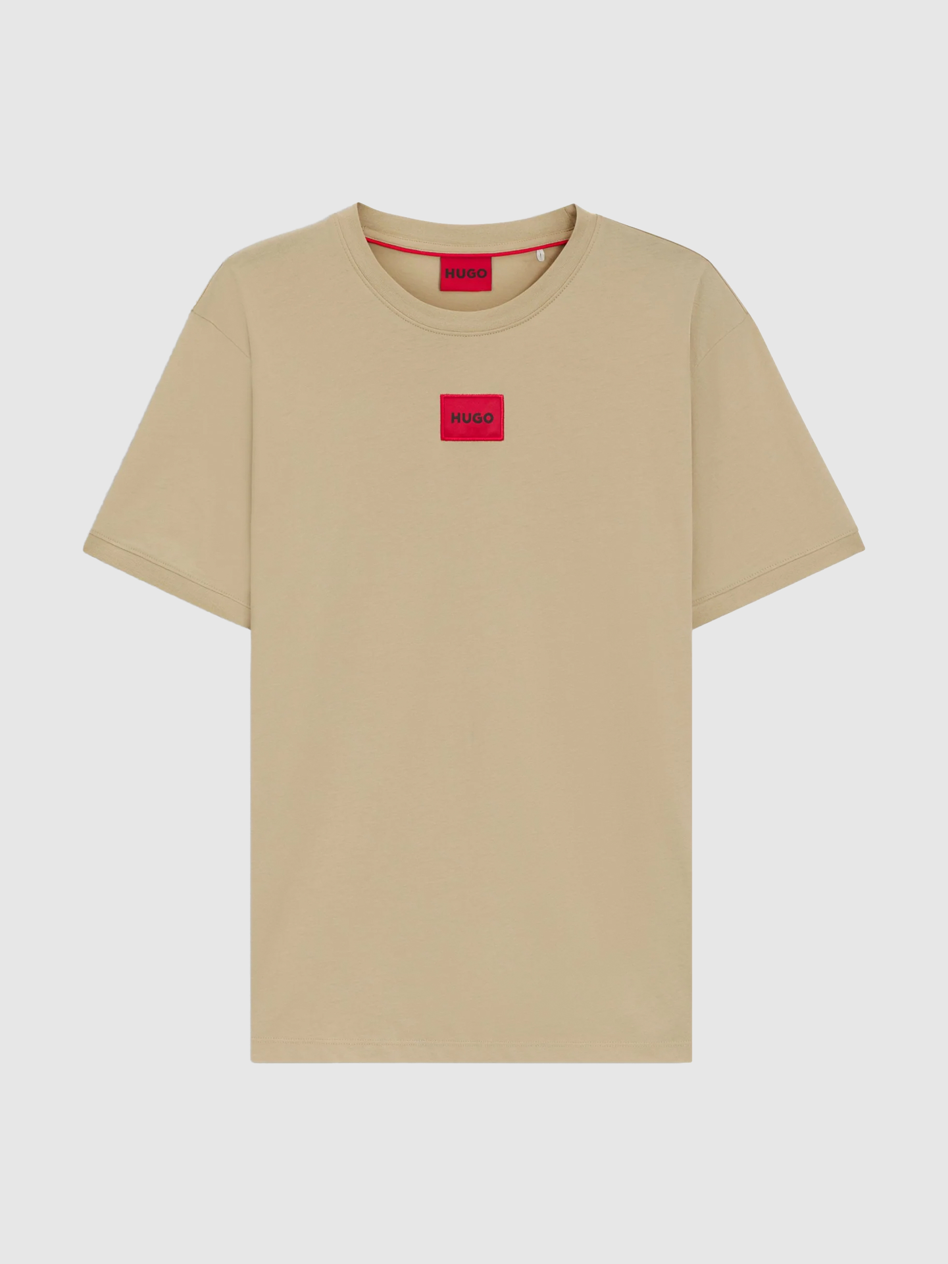 T-Shirt Man Beige Hugo Boss